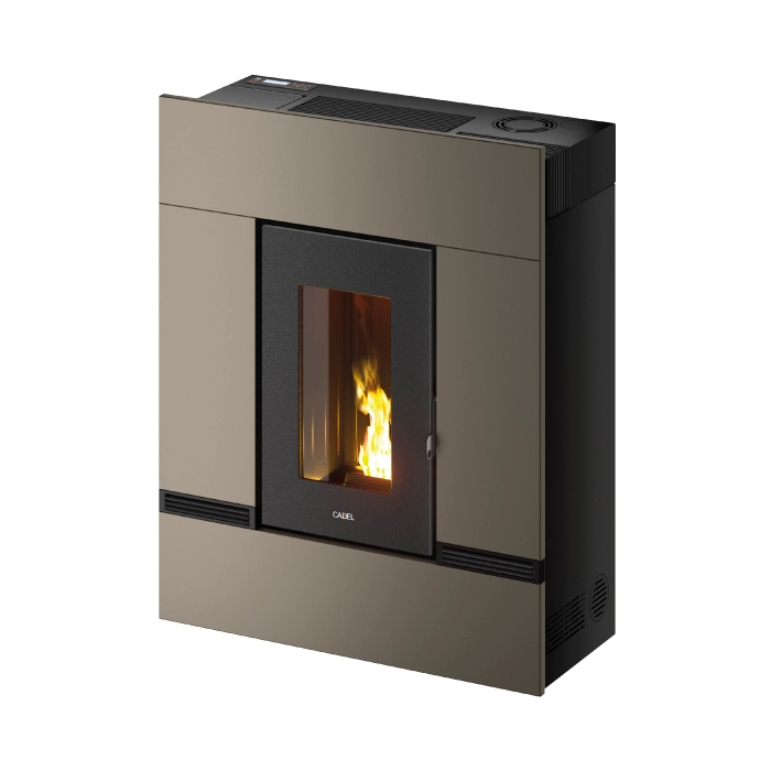Piec na pellet Cadel Mithos Plus PS 12 w kolorze Light Bronze