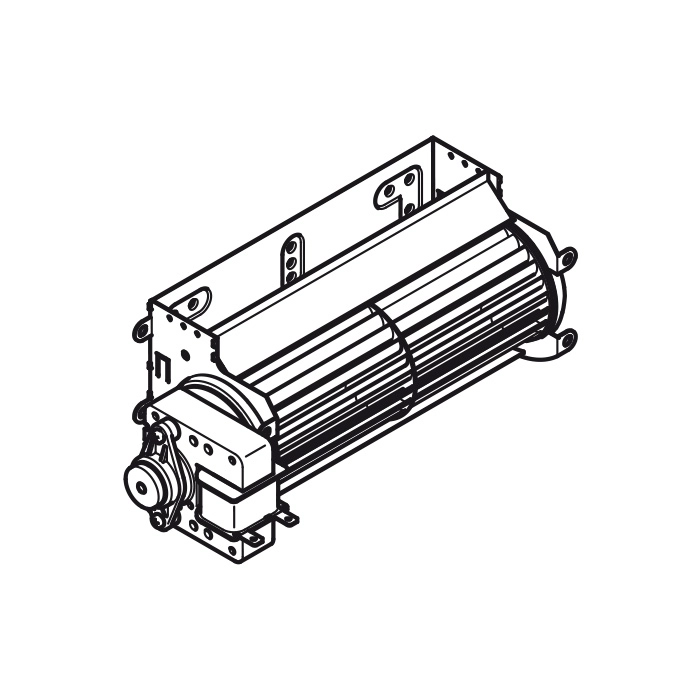 Wentylator promieniowy Ø60x180 Caminetti Montegrappa 1040021500