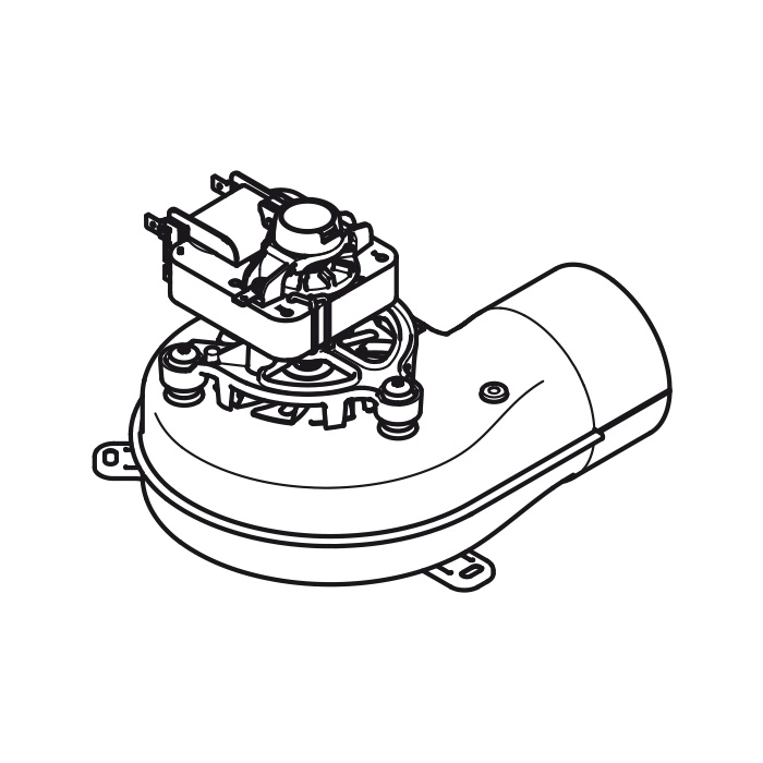 Wentylator spalin Ø120 CAF12Y Caminetti Montegrappa 1184054210