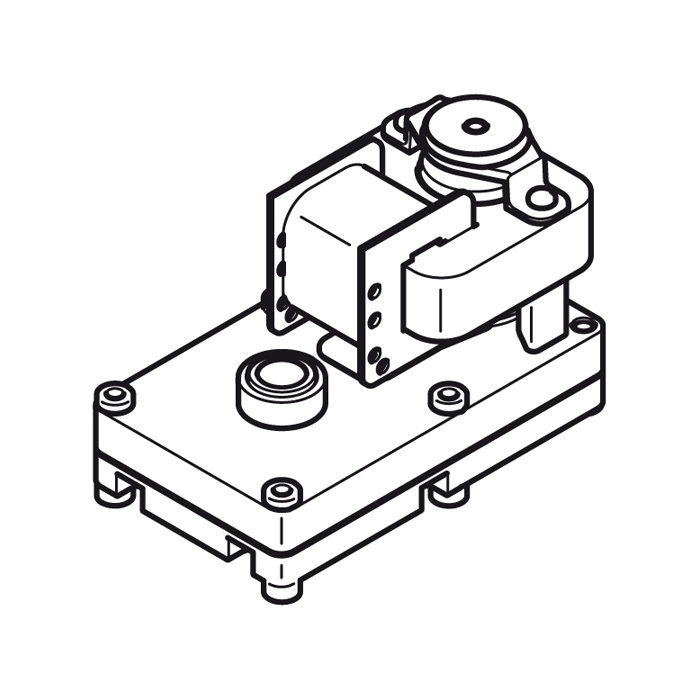 Motoreduktor 1,1 RPM bez enkodera Caminetti Montegrappa 1044002600