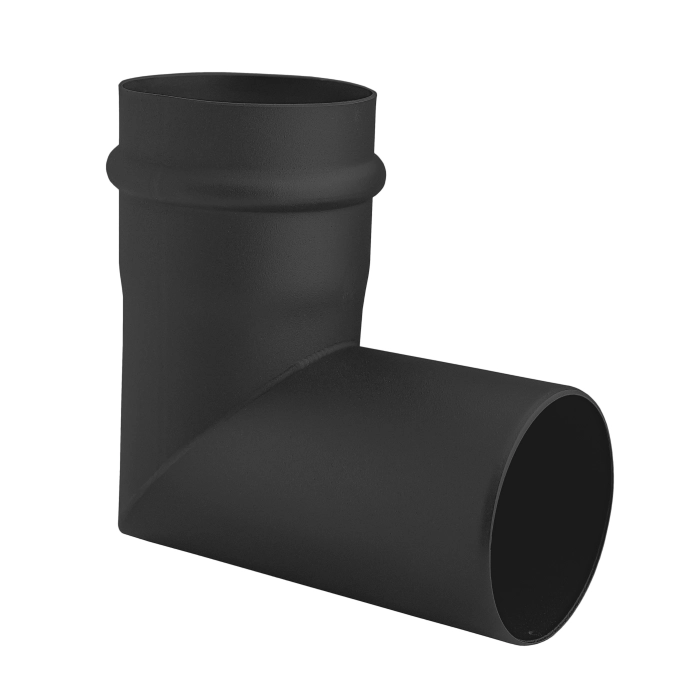 Kolano stałe 90° z rewizją 2seg 80mm