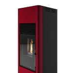 Piecyk Eva Calor Karina - zbliżenie na palenisko i płomień