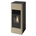 Piec na pellet Eva Calor Marisa 2.0 8 kW – kolor tortora