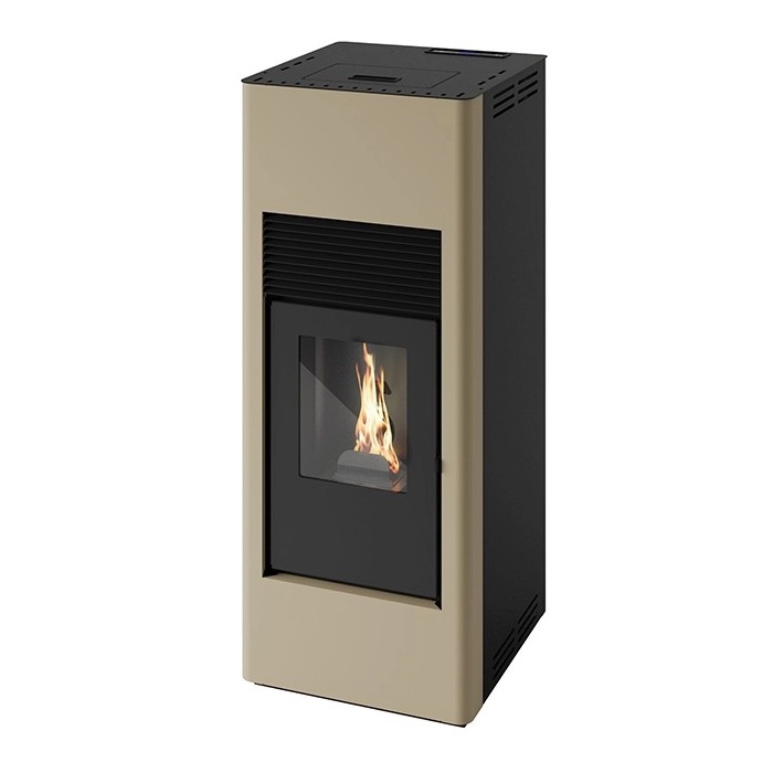 Piec na pellet Eva Calor Marisa 2.0 8 kW – kolor tortora