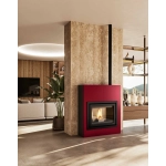Piec na pellet Eva Calor Mirko w aranżacji wnętrza