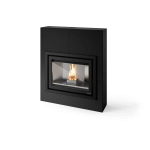 Piec na pellet Eva Calor Mirko czarny