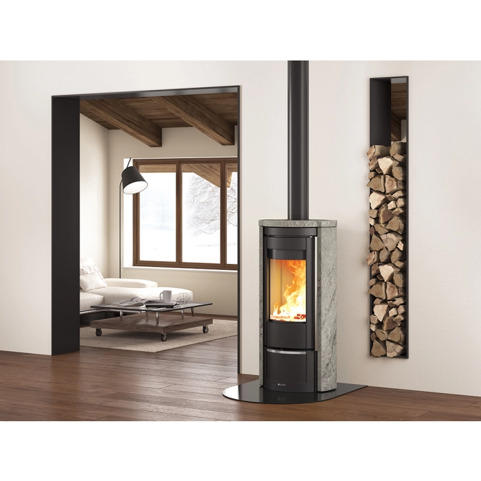 Piec na drewno La Nordica Liu Pietra 7,5kW