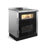 Kuchnia na drewno La Nordica Verona XXL 7kW INOX