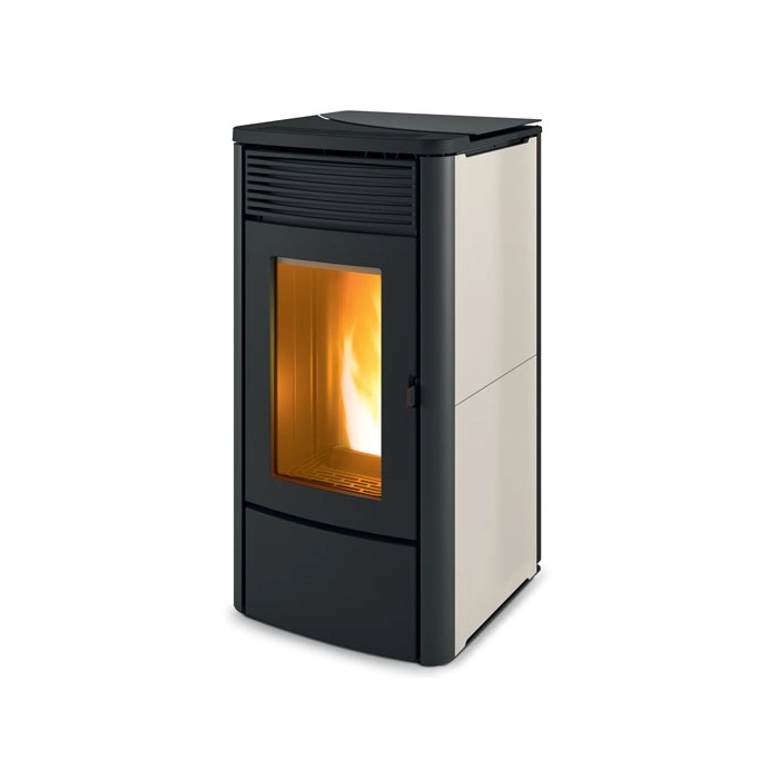 Piec na pellet MCZ Alyssa Air M1 6,3 kW w kolorze ciepły szary (Warm Grey)