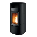 Piec na pellet MCZ Club Comfort Air M3 11,9 kW w kolorze czarnym