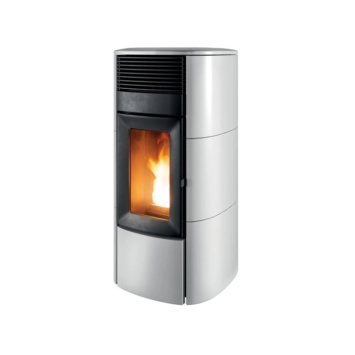 Piec na pellet MCZ Club Comfort Air M3 11,9 kW w kolorze białym