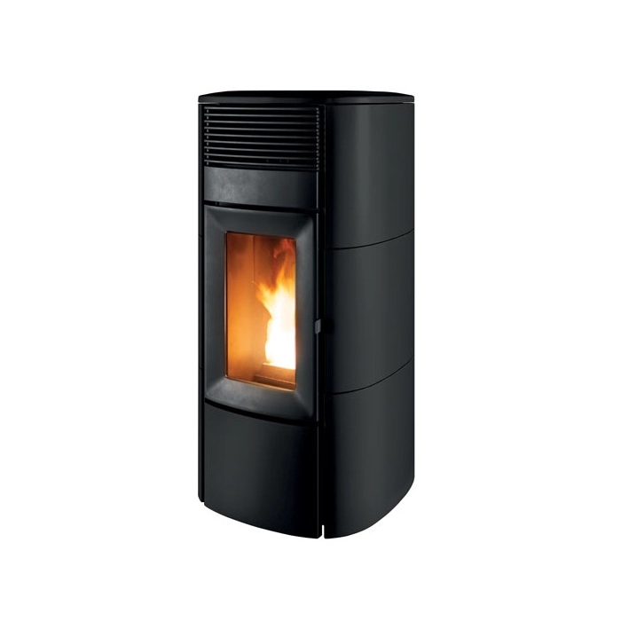 Piec na pellet MCZ Club Comfort Air M3 11,9 kW w kolorze czarnym