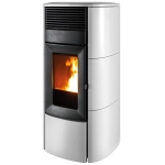 Piec na pellet MCZ Club Air M3 10kW w kolorze białym