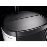 Detal pieca MCZ Club Air M3 10kW – górna płyta z bliska