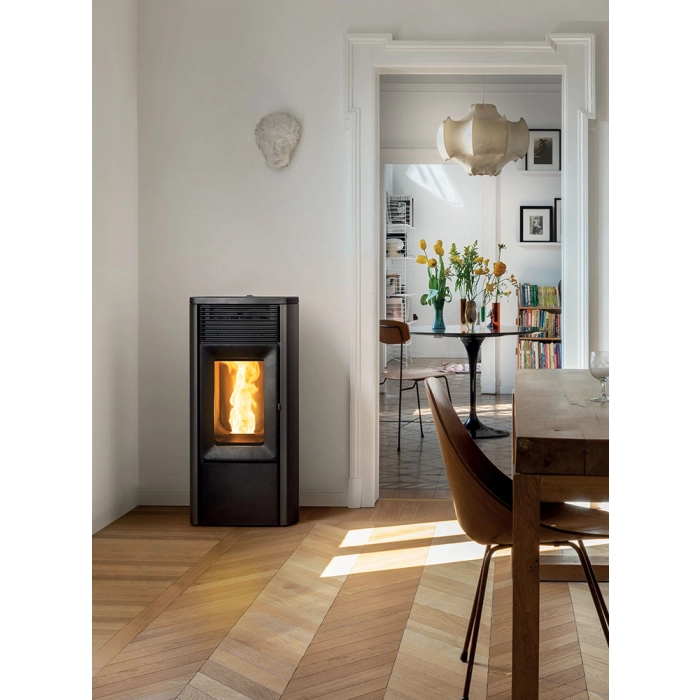 Piec na pellet MCZ Ego Hydromatic M3 8kW wizualizacja