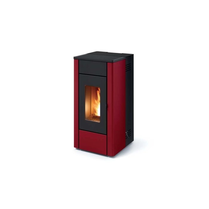 Piec na pellet MCZ May Air 6,2 kW w kolorze bordowym