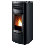 Piec na pellet MCZ Musa Hydromatic M2 24,2 kW w kolorze czarnym