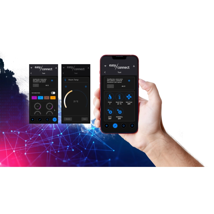 Sterowanie kotłem MCZ Selecta przez aplikację Easy Connect