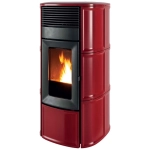 Piec na pellet MCZ Suite Hydromatic M2 24,2kW w kolorze bordowy