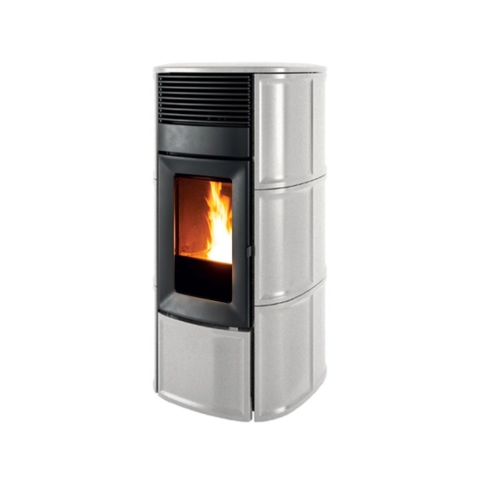 Piec na pellet MCZ Suite Hydromatic M2 24,2kW w kolorze sól i pieprz