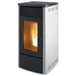 Piec na pellet MCZ Tecla Air M1 6,3 kW w kolorze białym