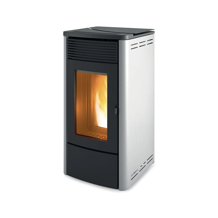 Piec na pellet MCZ Tecla Air M1 6,3 kW w kolorze białym