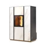 Hybrydowy piec na drewno i pellet Nobis Unica 10 V 9,3kW (8% VAT)