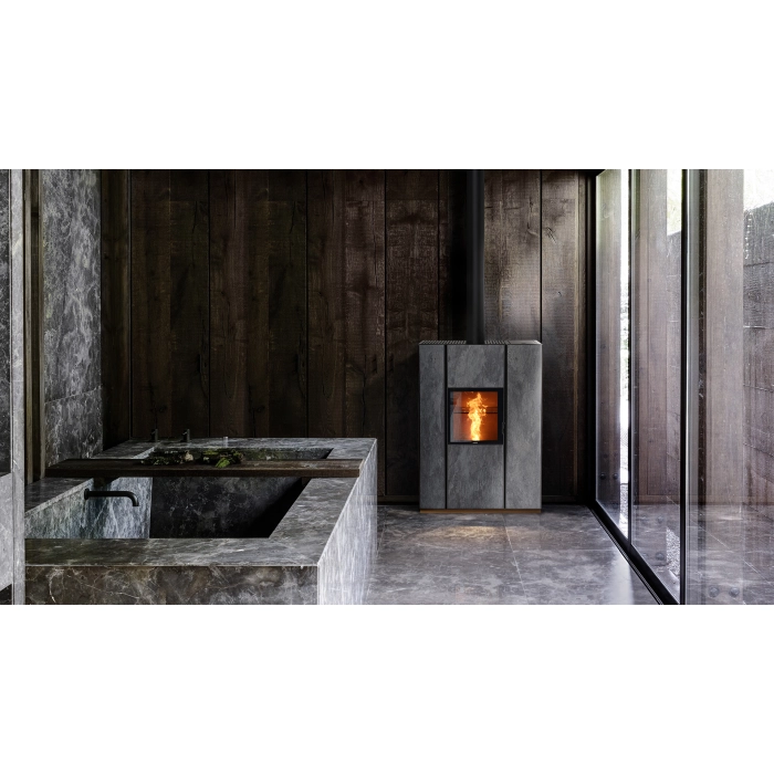 Hybrydowy piec na drewno i pellet Nobis Unica 10 V 9,3kW (8% VAT)