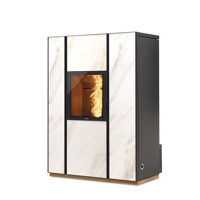Hybrydowy piec na drewno i pellet Nobis Unica 10 V 9,3kW (8% VAT)