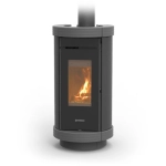 Piec na drewno Thermorossi Dorica Wood Metalcolor HP 8,5kW