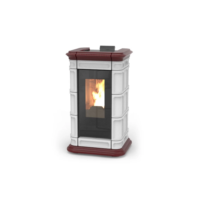 Thermorossi Saint Moritz Air Biały-bordowy