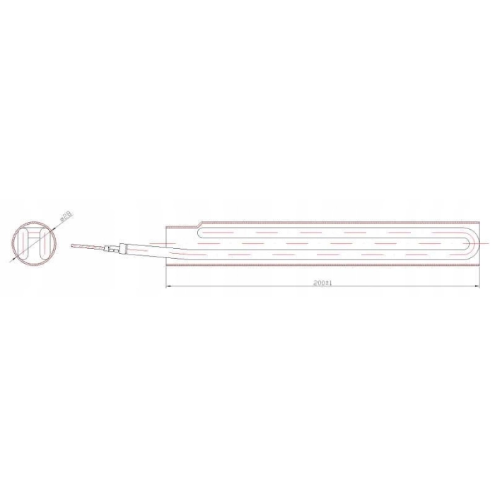 Zapalarka grzałka do biomasy Fuzzy Logic 425 W, 230V